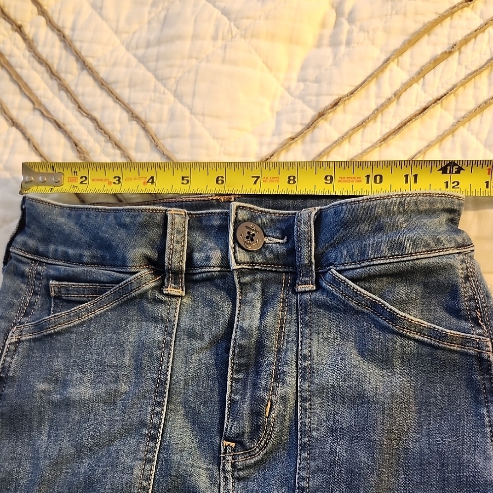 American Eagle Outfitters Blue Denim Mini Skirt - Picture 9 of 9